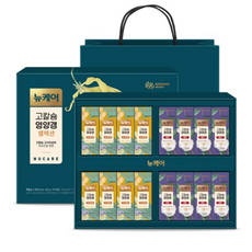 뉴케어 고칼슘 영양갱 셀렉션 쇼핑백, 720g, 10개