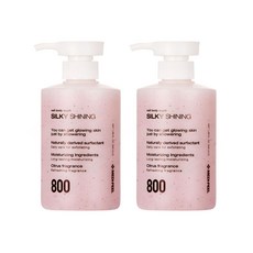 메디필 실키 샤이닝 솔트 바디워시 500ml 1+1, 2개