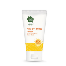 그린핑거 야외놀이 선크림 파워블록 SPF50+ PA++++, 50ml, 2개