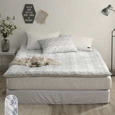 아토앤알로 카야 시어서커 여름 토퍼커버 Q