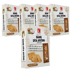 베트남 롯데마트 초이스엘 코코넛 크래커 과자, 5개, 250g