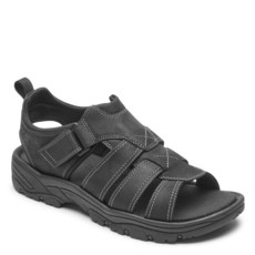 Rockport 남성용 Springboro Rocklake Fisherman 샌들 블랙.
