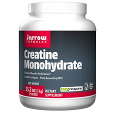 Jarrow Formulas 자로우 포뮬러스 크레아틴 모노하이드레이트 Creatine Monohydrate 35.3 oz, 1개, 1개, 1kg