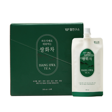 웰연구소 파우치째로 데워먹는 쌍화차 100ml 10개입