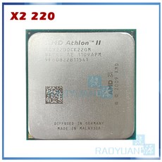 AMD Athlon II X2 220 X2-220 2.8GHz 듀얼 코어 CPU 프로세서 ADX220OCK22GM 소켓 AM3 938pin