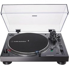 Audio-Technica AT-LP120XUSB-BK 다이렉트 드라이브 턴테이블(아날로그 & USB) 수동 하이파이 3단 속도 비닐을 디지털로 변환 스케이트 방지 가변 피치 컨트, 블랙입니다._턴테이블, 검은색_턴테이블 - 인사이디턴테이블