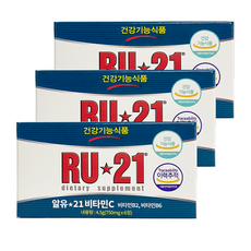 알유21 비타민C 3개, 1세트, 6정