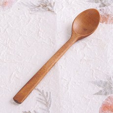 차시 국산 원목 티스푼 차스푼 다도, 1개