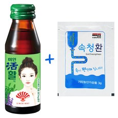 [무료배송]까스활/미인활20병+속청환20개/소화드링크/활명수, 미인활20병+속청환20개, 20개