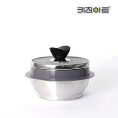키친아트 자연석 곱돌솥 14cm 2인용, 1개, 상세 설명 참조
