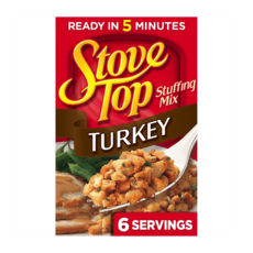 크래프트 스토브 탑 스터핑 믹스 포 터키 브로 Kraft Stove Top Stuffing Mix 6oz(170g) 4팩, 1개, 170g