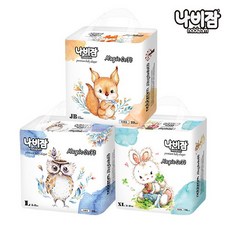 나비잠 매직소프트 팬티 기저귀 4팩, 특대형4팩
