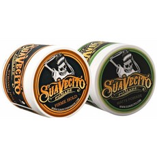 Suavecito Pomade Matte Pomade & Firme Hold 수아베시토 매트 포마드 앤 펌 홀드 4oz(113g) 2팩