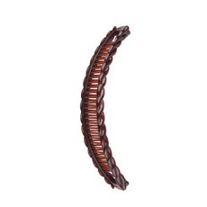 1pcs 머리 발톱 클립 물고기 모양 바나나 바레트 여성을위한 플라스틱 머리핀 헤어 클립 클램프 패션 실용, 03 Coffee