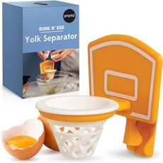 NEW Dunk N Eggn Yolk Separator by 오토토 계란 선별기 Funny 독특한 주방 가젯 멋진 농구 선물 액세서리 요리 용품