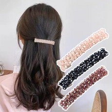 [3개] 크리스탈비즈 자동핀 일자핀 큐빅핀 3개] 크리스탈비즈 자동핀 일자핀 큐빅핀