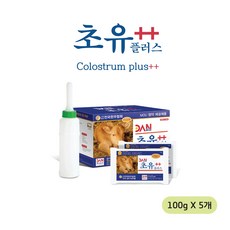 초유플러스 (Colostrum Plus) (100g) 송아지 설사약, 100g, 5개