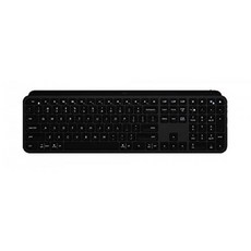 Logitech MX Keys 고급 무선 조명 키보드-그래파이트, 단일상품, 단일상품