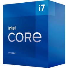 인텔 11세대 코어 i7-11700 내장그래픽 포함 로켓레이크 미사용 벌크 쿨러 미포함 CPU