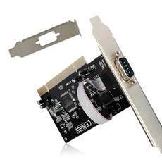 NEXT-1SERIAL LP 시리얼 RS232 카드 PCI 1포트 브라켓, 1개