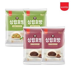 삼립 냉동 꼬마호빵 6입 4봉 (단팥/야채 택), 선택:냉동 꼬마호빵 단팥 12입+야채 12입, 240g, 4개