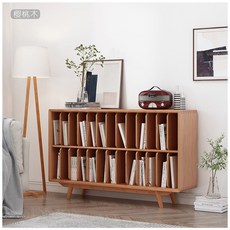 LP 원목 선반 턴테이블 오크 48X40X82 5CM 가로폭높이 선반장 레코드판, 호두나무 체리나무 화이트 왁스우드 등 사이즈 주문 제작, 45x32x89cm