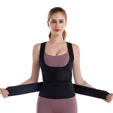 지퍼와 여성 허리 트레이너 코르셋 단단한 산후 셰이퍼 조끼 지방 레코딩 랩 유지 몸 모양 S 3XL|뷔스티에 & 코르셋|
