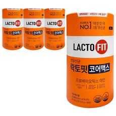 종근당건강 락토핏 생유산균 코어맥스 4통 8개월분, 4개