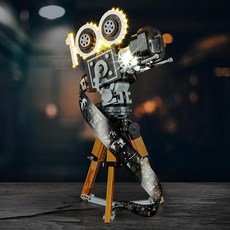 Vaodest 레고 43230 월트 디즈니 트리뷰트 카메라 세트용 LED 조명 모델 43230과 호환되는 디자인 및 구성(LED 조명만 포함 빌딩 블록 키트 아님), 43230 Walt Tribute Camera Set