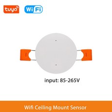 Zigbee 3.0 인체 감지 센서 투야 와이파이 MmWave 레이더 감지기 강도 감지 기능이 있는 스마트 홈 모션 센서, 05 Wifi Ceiling, 1개