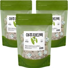 여주 차 티백 국산 건여주 삼각티백 건강차 대용량 50티백, 1.2g, 50개입, 3개