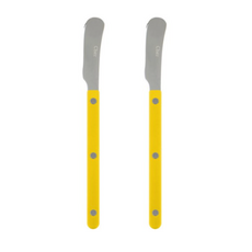 파르베 버터나이프, yellow, 4개