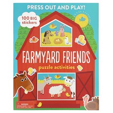 Farmyard Friends: Puzzle Activities Paperback, Parragon, English, 9781680528527