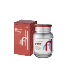 정관장 알파프로젝트 혈행건강 500mg x 180캡슐(3개월분) rTG 오메가3 은행잎추출물 영양제, 3개, 60정