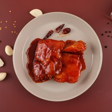 오다닭 껍질없는 소스 순살 닭다리살구이 숯불매운맛 세트구성, 30개, 130g