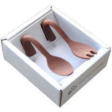 Nagao Sao Tree Baby Plus & Fork 나무 선물 세트, 1개