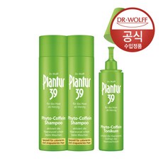 [플란투어39] 플란투어 39 카페인 샴푸 (손상모발용)x2+카페인 토닉, 상세 설명 참조