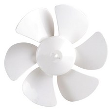 미용실 살롱 비품 소모품 플라스틱 팬 블레이드 교체 6 인 8 10 흰색 RV 욕실 캠핑카 가정용, [02] 10 inches, 02 10 inches, 1개