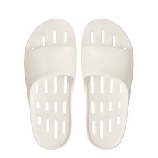 페이퍼플레인 욕실화 남녀공용 신발 친환경 EVA 경량 미끄럼방지 슬리퍼 논슬립 슬라이드 실내화 PP1570, 화이트, 1개