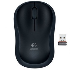 [해외] 로지텍 b175 2.4 ghz 무선 마우스, 검정 중국