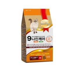 나인케어 피부와피모 고양이 사료, 닭, 6kg, 1개