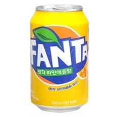 환타 파인애플, 355ml, 10개