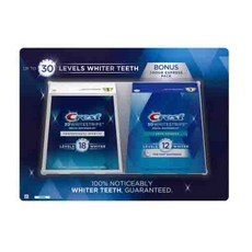 크레스트 3D 붙이는 치아 미백제 40개입 + 1시간 익스프레스 20개입