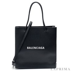 발렌시아가 [BALENCIAGA] 스몰 노스사우스 쇼퍼백 597860-0AI2N-1000