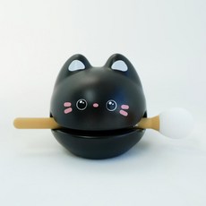 고양이 목탁 불교 굿즈 장식품 명상 기도 인테리어 소품