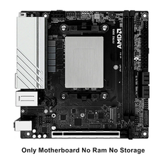 Topton N17 게이밍 마더보드 LAN 방화벽 NAS ITX 메인보드 AMD Ryzen 9 7940HS ES 2x NVMe 4x SATA PCIEx8, 02 Only Motherboard, 01 CHINA, 1개