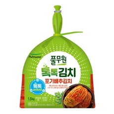 풀무원 톡톡 포기김치, 1.5kg, 1개