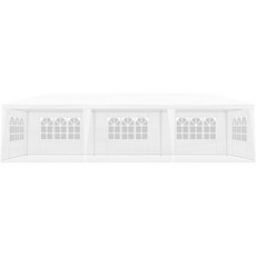 10x20 4개의 탈착식 측벽이 있는 야외 파티 텐트 & 투명 창 외부 가제보 캐노피 결혼식 생일 가든 및 뒷마당 파티오 BBQ 캠핑, 10x30 FT, 5 Sides, 1개