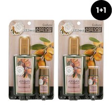 과일나라 컨퓸 아르간 트리트먼트 헤어오일 120ml + 25ml X 2개, 컨퓸 아르간 오일 120ml+25ml x2