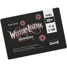Surfin' Meeple Western Legends: Showdown 카드 게임 - Far West의 빠른 속도의 결투! 어린이 및 성인을 위한 트릭 테이킹 전략 게임 만 1, Surfin' Meeple Western Legends